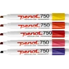 Pilot Penol 750, Juodas, Mėlyna, Brown, Žalias, Light Mėlyna, Oranžinis, Rožinė, Violetinė, Raudona, Geltona, Chisel tip, Multicolour, Plastic, Medium, 2 mm