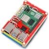 Pibow Coupe 5 – Raspberry Pi 5 laipsnių – Rainbow – PiMoroni PIM678