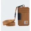 Piniginė Carhartt Nailoninė antis su virvele, ruda