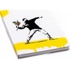Pininfarina Segno Notes PININFARINA Banksy, 14x21 cm, 128 stron, gėlė