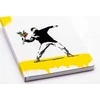 Pininfarina Segno Notes PININFARINA Banksy, 14x21 cm, 128 stron, gėlė