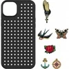 Pinit Rinkinys Dėklas Pinit Dynamic + Tattoo Pin iPhone 14 Pro Max 6.7" juoda/juodas wzór 2