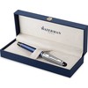 Waterman Pióro kulkowe Waterman Expert Metalic mėlynos spalvos