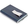 Piquadro, Mėlyna Square, Leather Wallet, Square Sliding System with Money Clip, PP5358B2R-BLU2, Mėlyna, For Men