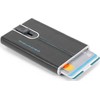 Piquadro, Mėlyna Square, Leather Wallet, Square Sliding System with Money Clip, PP5358B2R-N, Juodas, For Men
