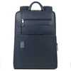 Piquadro, Urban, Leather, Leather Backpack, Mėlyna, With Ipad Compartment, CA5102AO - BLU, For Men