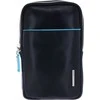 Piquadro, Piquadro, Leather Wallet, Phone Holder, 42023100, Juodas, For Men