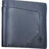 Piquadro, Akron, Leather Wallet, With Detachable Document Holder, Mėlyna, For Men