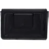 Piquadro, Dafne, Leather Handbag, Sistem RFID, Juodas, 19 cm