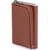 Piquadro, Juodas Square, Leather Card Holder, Square Sliding System, Brown, Unisex
