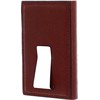 Piquadro, Piquadro, Odinis vizitinių kortelių dėklas, Burgundiško vyno spalvos, Unisex