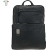 Piquadro, Tasche, Leather, Leather Backpack, Juodas, For Men