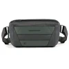 Piquadro, Trakai, Textile Fanny Pack, Pilkas, 27 x 14.5 x 7.5 cm, For Men