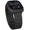 Dėklas PITAKA Air Case do Apple Watch Ultra 1/2/3 (49 mm) juoda-pilka