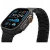 Dėklas PITAKA Air Case do Apple Watch Ultra 1/2/3 (49 mm) juoda-pilka