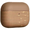 Dėklas PITAKA Aramid Fiber do AirPods Pro 3 golden glin