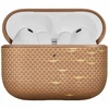 Dėklas PITAKA Aramid Fiber do AirPods Pro 3 golden glin