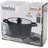 Pixel Homedelux 28 CM AUKŠČIO PUODAS SU DANČIU DANGIU DUJOS GREBLON C3 6,1l