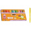 Bic Vandens pagrindu markeriai visacolor xl atitinkamomis spalvomis - 24 vnt. dėžutė