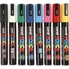 Žymeklis UNI Posca PC-5M, apvalus, 1.8 - 2.5 mm, auksinis