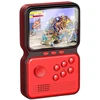 Plaion GameBox M3 16bit Pārnēsājamā Retro Spēļu konsole ar 900 spēlēm 3'' HD LCD / TV RCA kabelis Sarkans