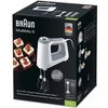 Plakiklis Braun MultiMix 5 HM 5107 Rankinis plaktuvas Pilka, Balta 750 W