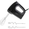 Plakiklis Camry | Hand mixer | CR 4220b | Hand Mixer | 300 W | Greičių skaičius 5 | Turbo mode | Juodas