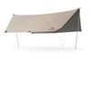 Plandeka Naturehike Tarp dangus ti juodas šešiakampis c2350ws010-khaki NATUREHIKE