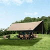 Plandeka Naturehike Tarp sky lite vinilo šešiakampis l cnk2350ws015-khaki NATUREHIKE