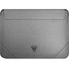 įmautė kompiuteriui Guess Saffiano Triangle Logo (GUCS14PSATLG) sidabro spalvos