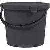 NHG Berry_Bucket Kibiras Plast Team, 10 l, pilka