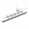 Plastrol 5 fiksuoti ilgintuvai su jungikliu ir USB A USB C lizdais 1,5 m PS-570WS+USBA+USBC/1.5 E W-30003