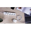 Plastrol dvigubas tinklo skirstytuvas + USB-A + USB-C