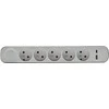 PLASTROL HOME ilgintuvas 5x lizdai 3m su jungikliu 1x USB-A 1x USB-C