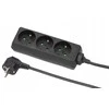 Plastrol PRZEDŁUŻACZ PS-370/3,0 E JUODA 3G+0 3M 10A W-98177