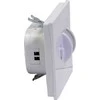 Plastrol Infraraudonųjų spindulių judesio jutiklis 500W / 200W IP20 galinis įrenginys, 9m CR- IR1 / KP / BIALS