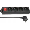 Plastrol namų ilgintuvas Plastrol 3M 4X3P 10A Juodas Switch W-98189