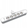 Plastrol Nuolatinis prailgintuvas, 5x schuko jungiklis ir 1xUSB A, 1xUSB C, 1,5 m, PS-570SWS+USBA+USBC/1.5 E, W-30009