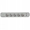 Plastrol Nuolatinis prailgintuvas, 5x schuko jungiklis ir 1xUSB A, 1xUSB C, 1,5 m, PS-570SWS+USBA+USBC/1.5 E, W-30009
