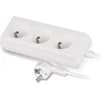 Plastrol Prailginimo kabelis 3 lizdai be 10A 5m /OMY 3x1/ baltas PS-370 - W-97476