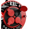 Kel Plastrol ProFESIONAL LINE kanalizacijos įvadas; 4x2p + Z; IP44; 16A; H05RR- F; 3x1,5; 25m; Juodas (W-97054)