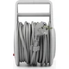 Plastrol ištraukiamas prailginimo laidas 10m 3x1mm2 16A su terminiu saugikliu + USB-A + USB-C