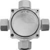 Plastrol Puszka n/t hermetyczna 4-dławicowa pg11 60x100x48, 4-9mm2, ip68, transparentna