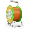Plastrol Standartinis linijos būgno prailginimo laidas 25m H05V-F 3x1 4xGS 10A oranžinis (W-98947)