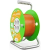 Plastrol Standartinis linijos būgno prailginimo laidas 40m H05V-F 3x1.5 4xGS 16A oranžinė (W-98950)