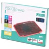 Platinet COOLER PAD ICE BOX Raudona 14CM FAN USB (OMNCPIR)