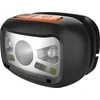 Platinet galvos žibintas (įkraunamas 800mAh 3W 90LM) juodas