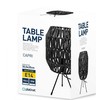 Platinet PLATINET STALINĖ RATTAN LAMPA LAMPA RATTANOWA DARK BROWN CAPRI [45752]