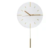 Platinet PLATINET WALL CLOCK Sieninis laikrodis LARK Baltas [45961]