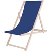Platinet PLATINET WOODEN GARDEN gultai SUMMER SUNBED NAVY [45434]